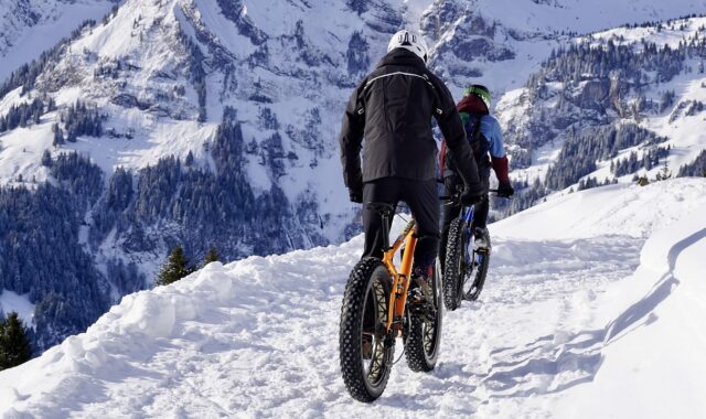 snow, mountain, fat bikes, winter, mountain bikes, mtb, biking, bicycles, nature, adventure, cold, sports, action, outdoors, bike, cycling