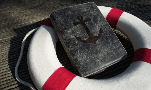 bible, lifebuoy, anchor, vacations, deck, anchor, anchor, anchor, anchor, anchor