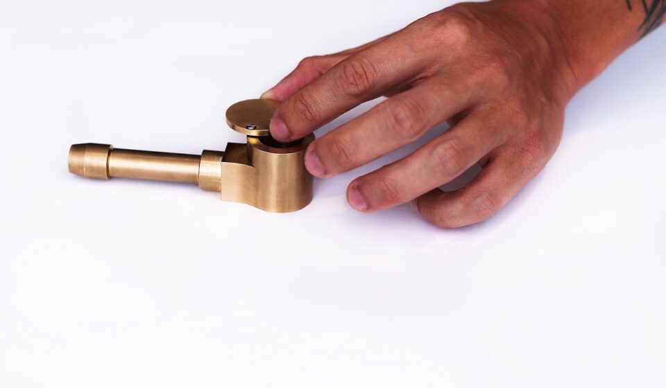 smoking, tobacco, smoking accessories, smoking pipe, metal pipe, metal, brass, cannabis accessories