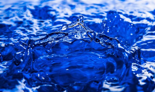 water, waves, nature, macro, splash, liquid, blue, splashing, blue water, blue waves, water surface, surface tension