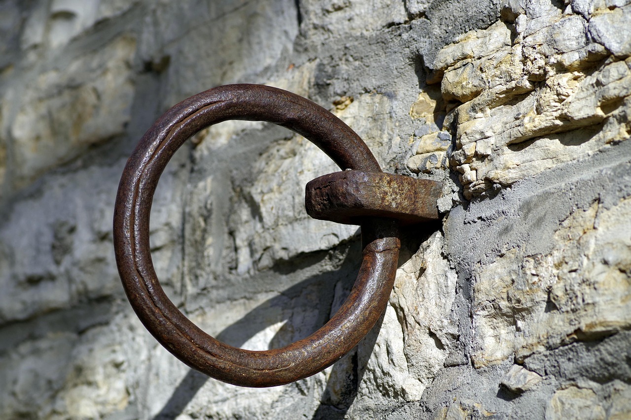bonds, shackles, tether, iron, wall, prison, rusty, fastening, over and over, tower, the middle ages, shackles, shackles, shackles, shackles, tether, prison, prison, prison, prison, prison