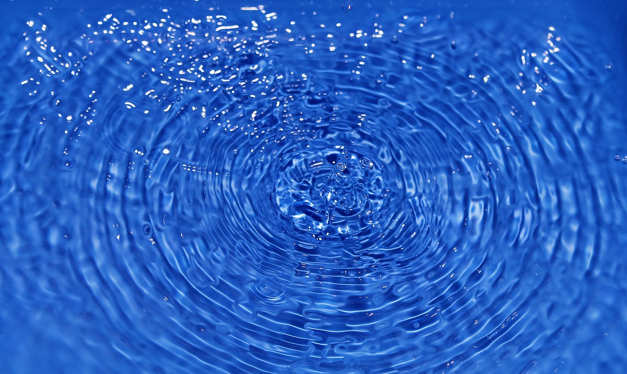 drop, splash, impact, ripples, water, nature, ripple effect, waves, drip, liquid, surface tension, water surface, blue water