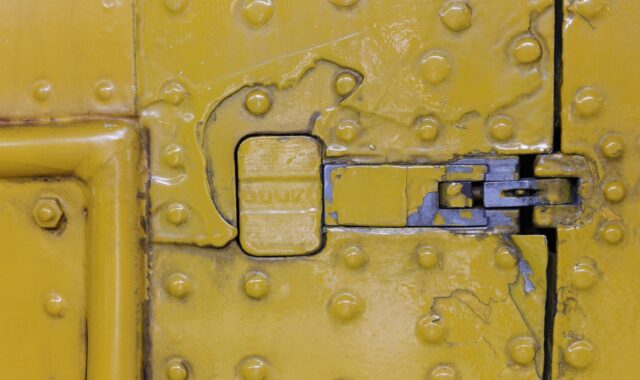 germany, hermeskeil, museum, helicopter, aviation, metallic, panel, fastener, clamp, riveted, rivet